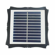 Simple square solar outdoor wall washing lamp