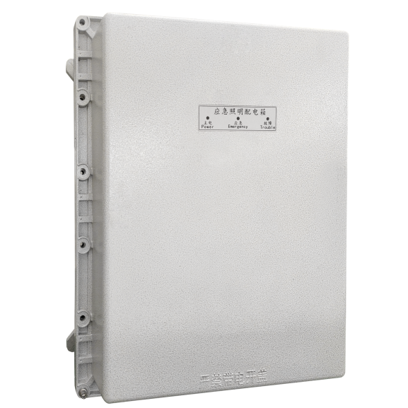 Centralized power control emergency lighting distribution box