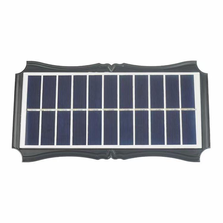 Courtyard solar outdoor wall lamp