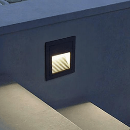 Light famous simple rectangular led outdoor wall light