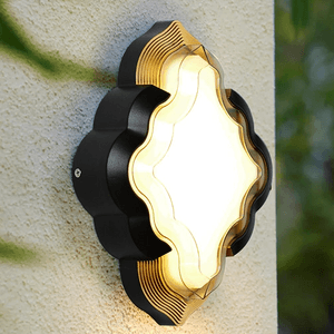 New outdoor LED Chinese style villa courtyard wall light