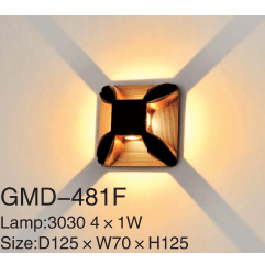 Premium square led wall light