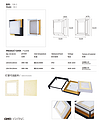 LED square waterproof wall light