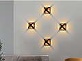 Premium square led wall light