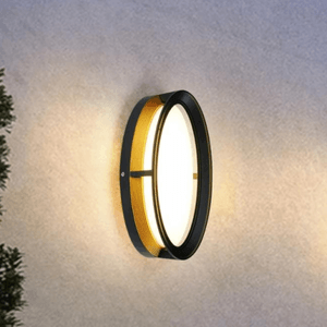 Round LED Outdoor Wall Light