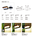 Outdoor modeling led wall light