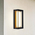 Simple rectangular led outdoor wall light