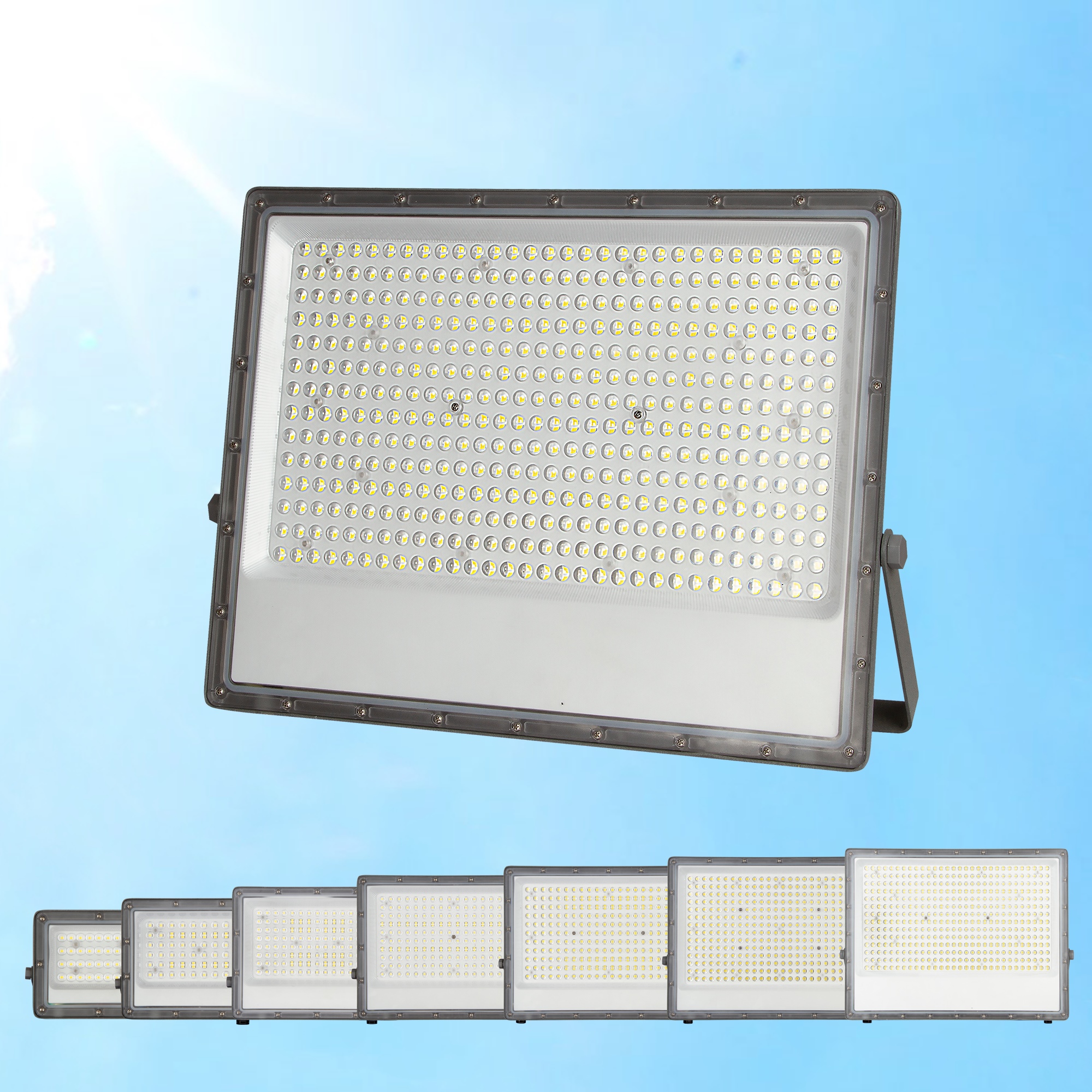 Foot tile ultra bright, corrosion-resistant, widened and thickened floodlight