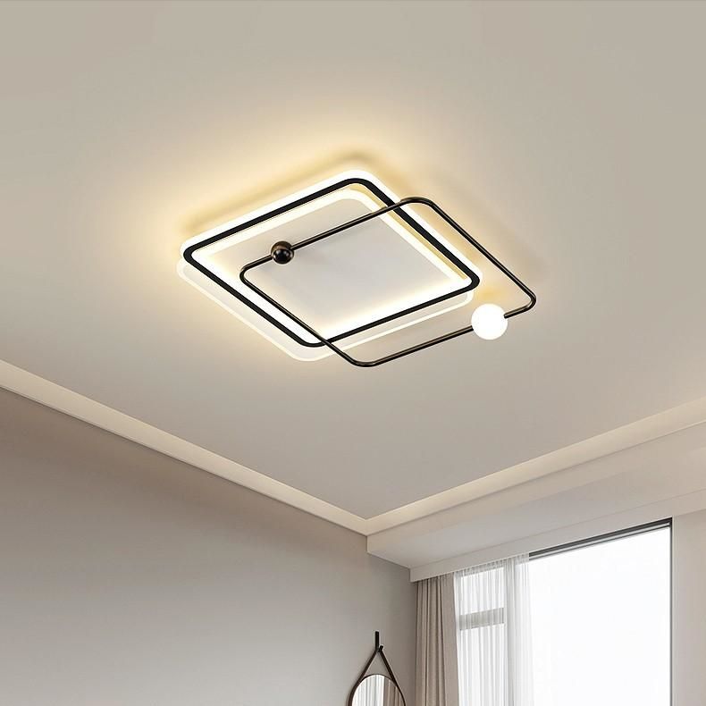 Square combination line ceiling light