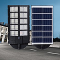 Gemini Black Waterproof Solar Street Light