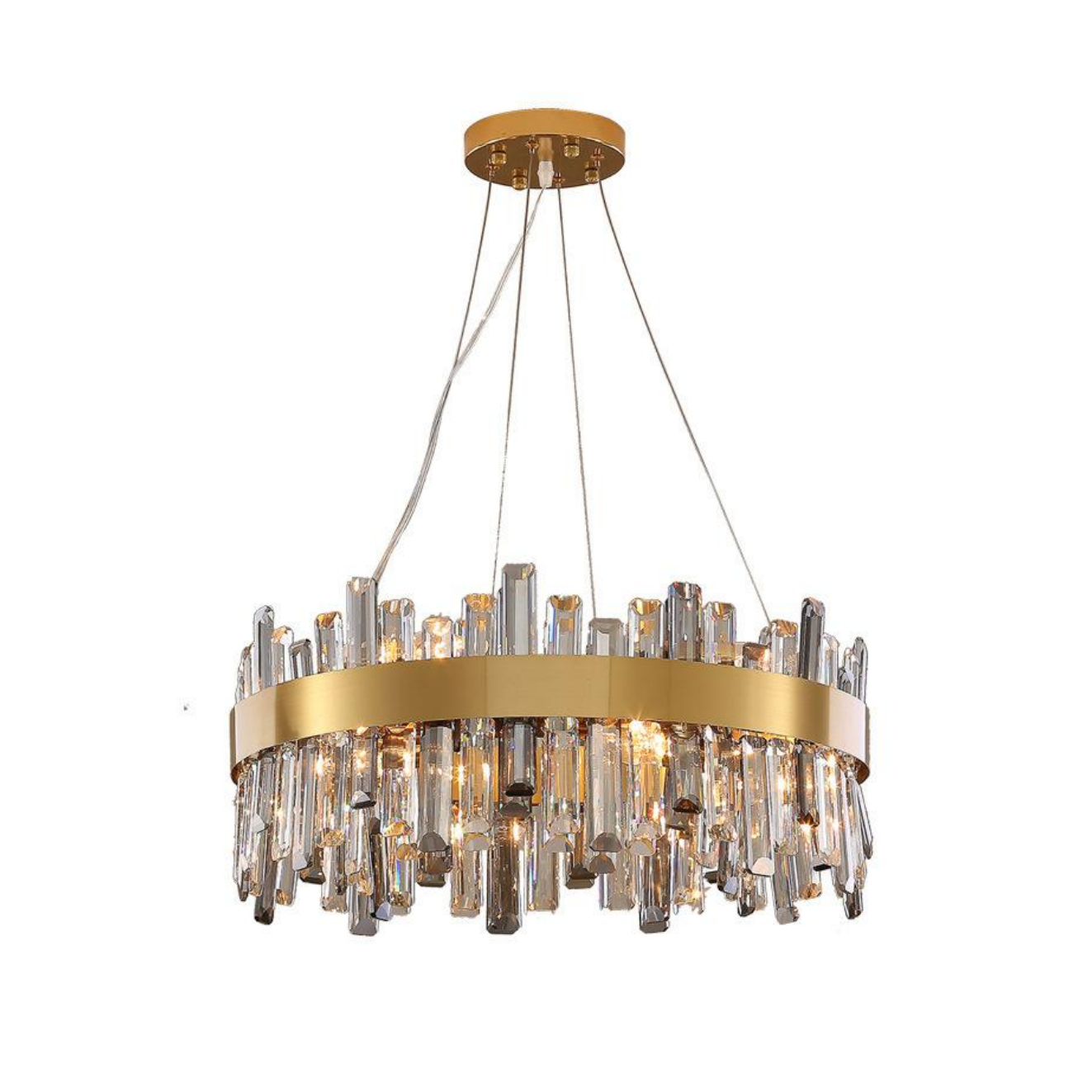 Irregular modern minimalist dining room chandelier