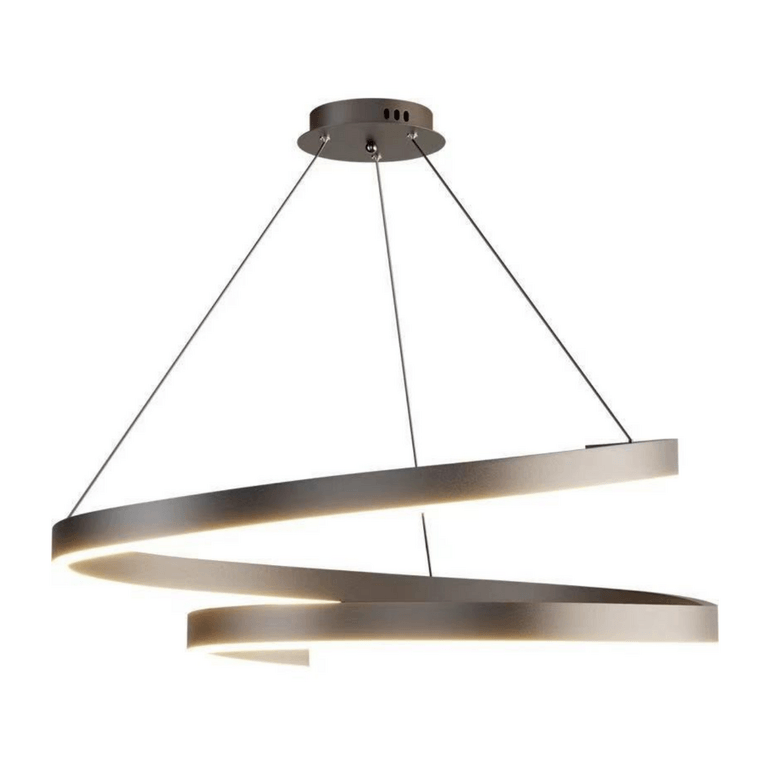 A high-quality curved Nordic art chandelier