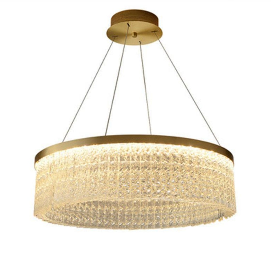 Round modern atmosphere luxury crystal chandelier