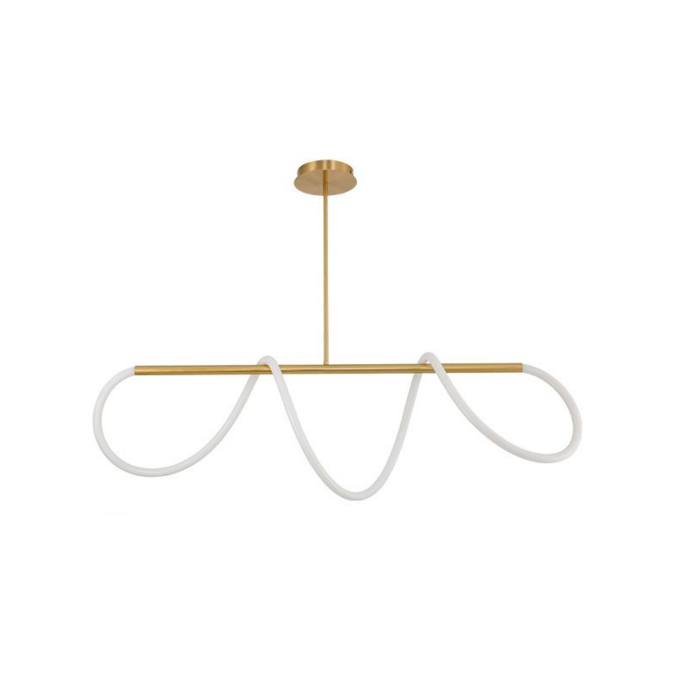 Minimalist strip living room personality chandelier