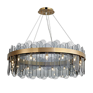 Nordic style atmosphere annular light luxury living room chandelier