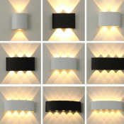 led waterproof balcony aisle ultra-thin wall light