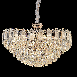 High-end atmosphere, fashionable and luxurious crystal chandeliers