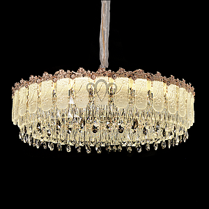 Irregular luxury atmosphere design sense crystal chandelier