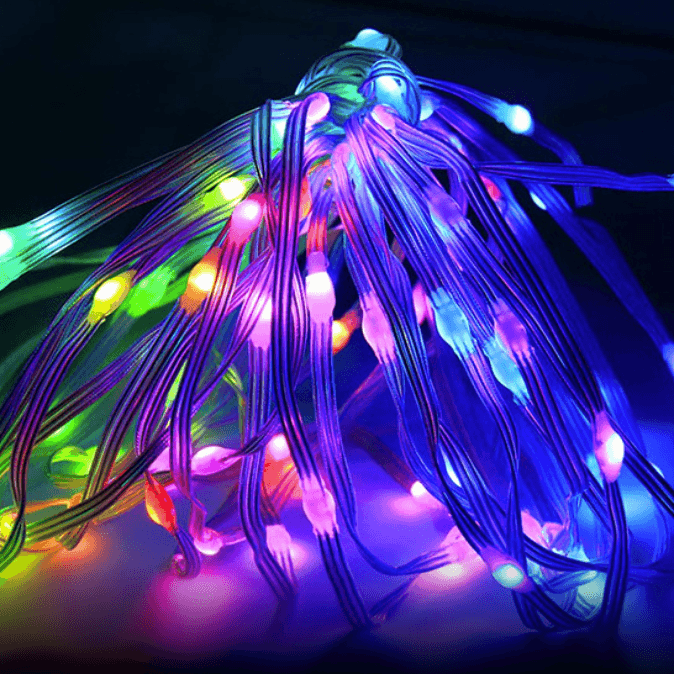 New Phantom Leather Wire String Light  RGB Bluetooth APP Control