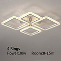 Ceiling Lamp,Household Lighting,Decorative Pattern,Acrylic + iron ,Modern and simple