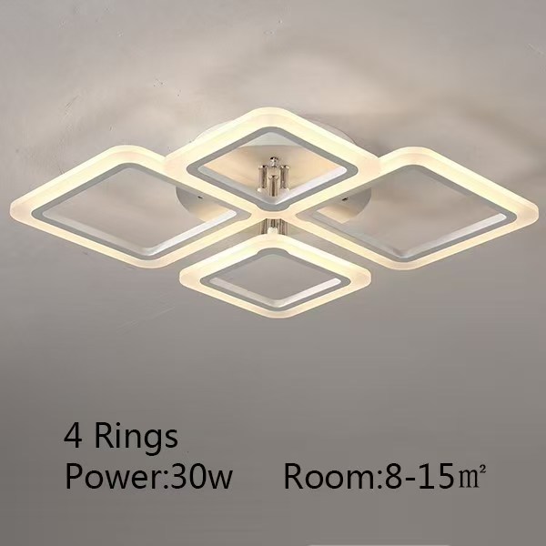 Ceiling Lamp,Household Lighting,Decorative Pattern,Acrylic + iron ,Modern and simple