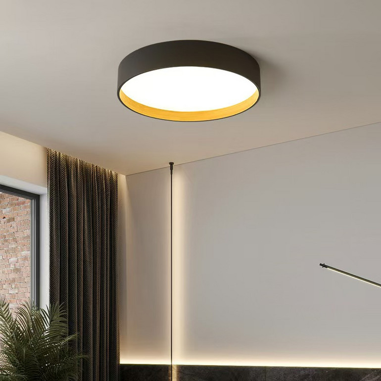 Ceiling lamp,residential lighting, living room,bed room, simple and modern,,D400/D500, white/ black/grey