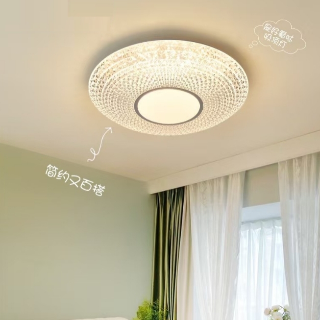 Ceiling lamp,residential lighting, living room,bed room, simple and modern,72W,D500