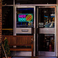 LED display for doors and windows