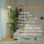 Bedroom eye protection LED floor lamp