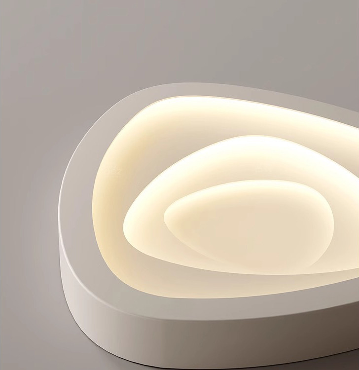 Acrylic Ceiling Light, Even Soft Glare, Modern Minimalist for Bedroom Study, Easy to Clean