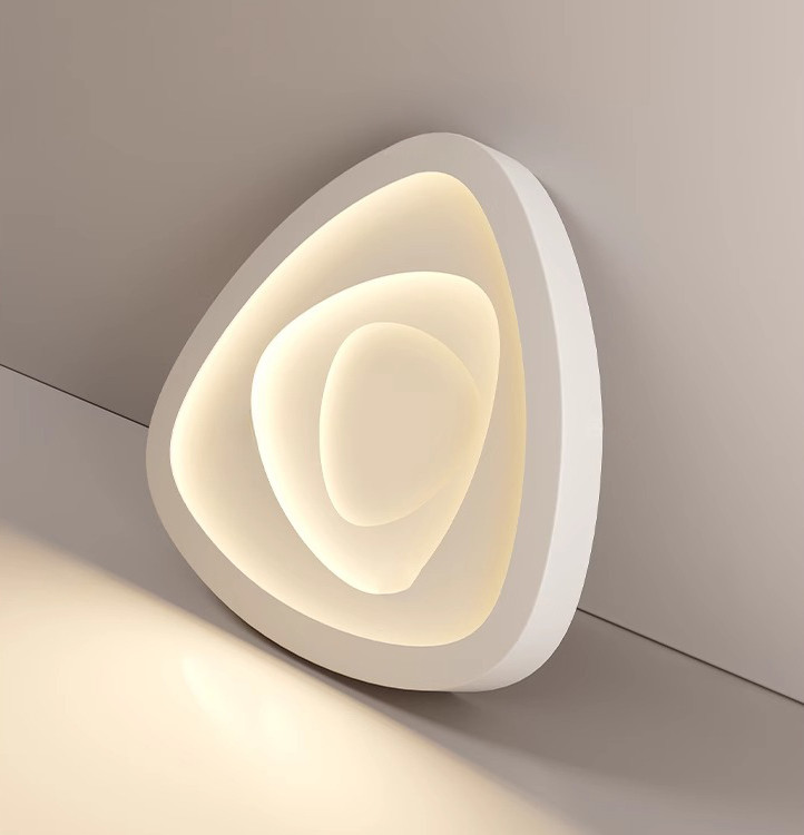 Acrylic Ceiling Light, Even Soft Glare, Modern Minimalist for Bedroom Study, Easy to Clean