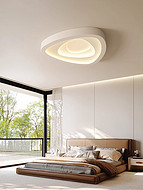 Acrylic Ceiling Light, Even Soft Glare, Modern Minimalist for Bedroom Study, Easy to Clean
