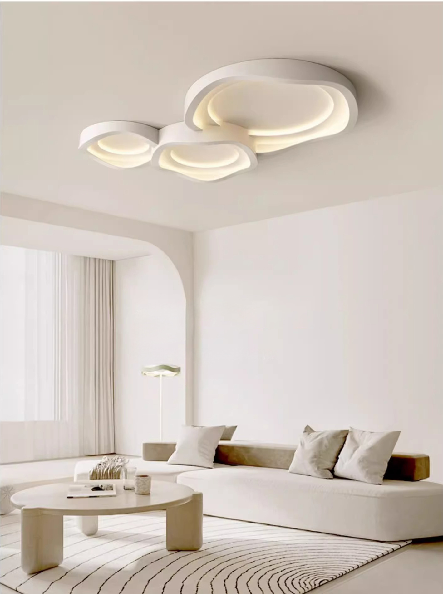 Art Ceiling Light for Restaurant & living room -border Ceiling Light, Meets EU/US Standards