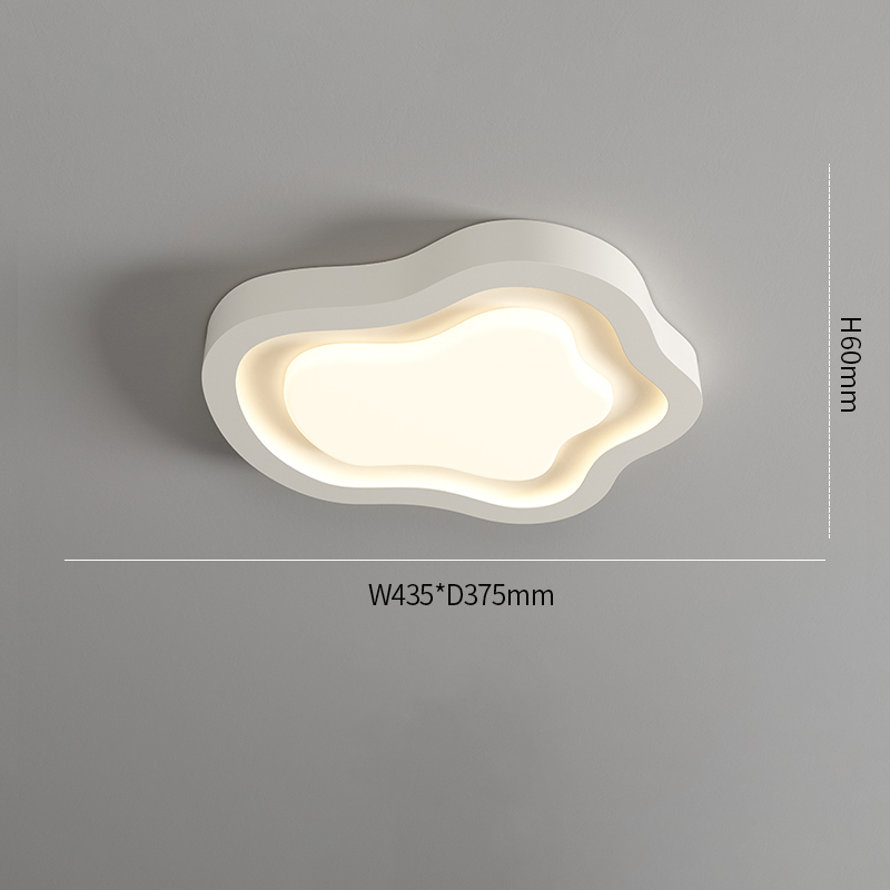Full Spectrum Eye-Caring Ceiling Light, Ra≥97, for Living Room & Bedroom, Flicker-Free Comfortable Light
