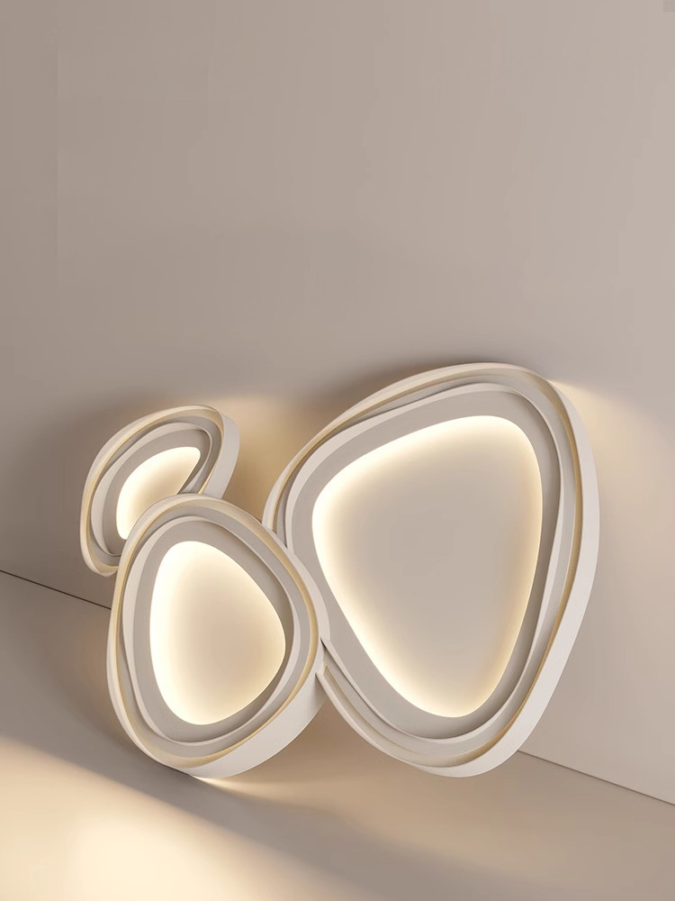 Large Square Ceiling Light for Living Room, High Lumen LED Modules, for Large Space & Villa