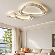 Large Square Ceiling Light for Living Room, High Lumen LED Modules, for Large Space & Villa