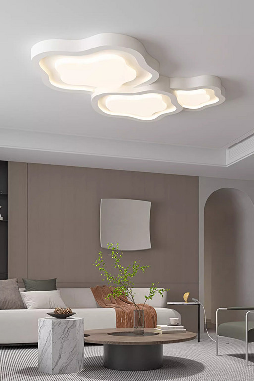 Minimalist Ultra-Thin Living Room Light, Full Panel Glare-Free,for Commercial & Residential Use