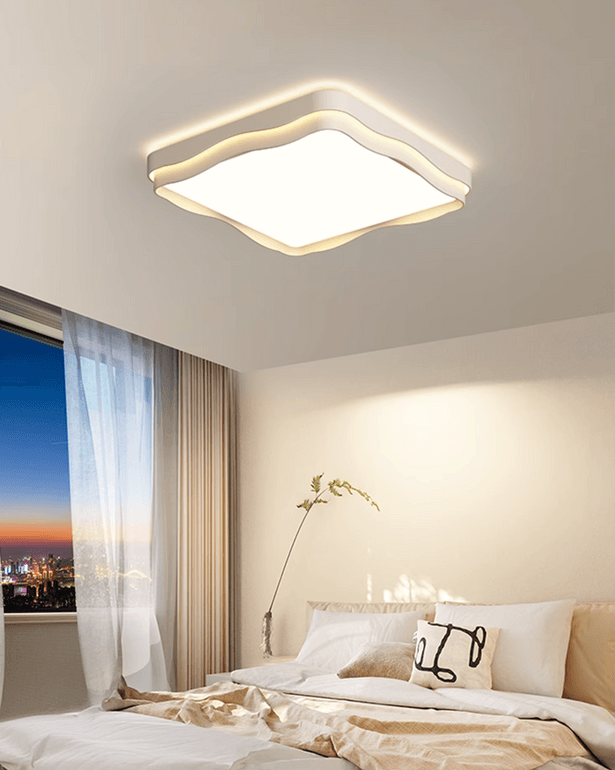 Living Room & Master Bedroom Light Combo, Matching Design, Square bedroom light Integrated Home Lighting Solution