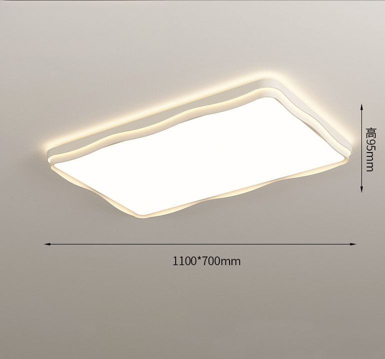 Living Room & Master Bedroom Light Combo, Matching Design, Rectangular living room light Integrated Home Lighting Solution