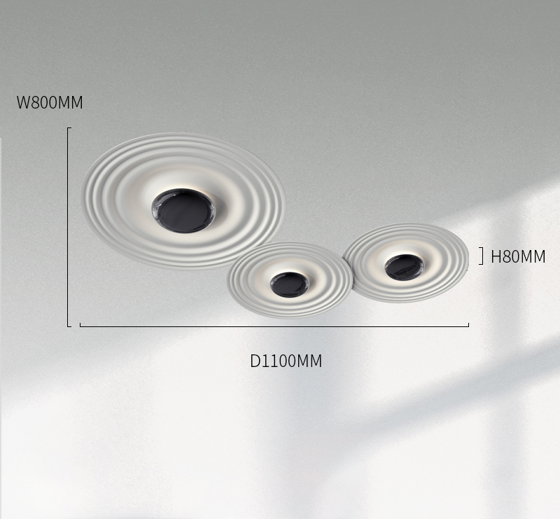 Ultra-Thin Frameless Flush Mount Light, Invisible Installation, Minimalist, Custom Main Light
