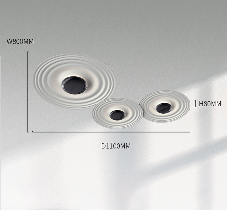 Ultra-Thin Frameless Flush Mount Light, Invisible Installation, Minimalist, Custom Main Light