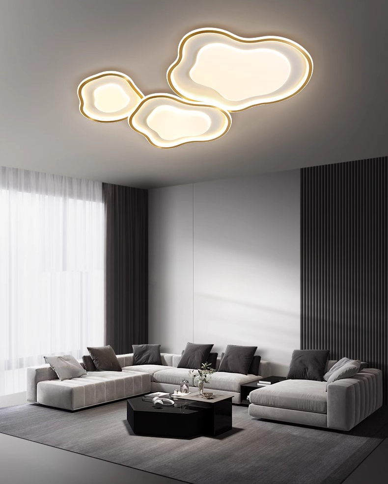 Whole House Minimalist Ceiling Light Custom, Matching Series Design, Free Lighting Layout