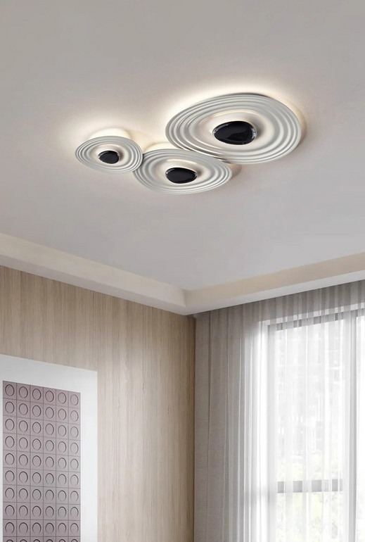 Stock Wholesale Modern Minimalist Ceiling Light, 3-Piece Set for Living Bedroom Dining, Small Batch OK
