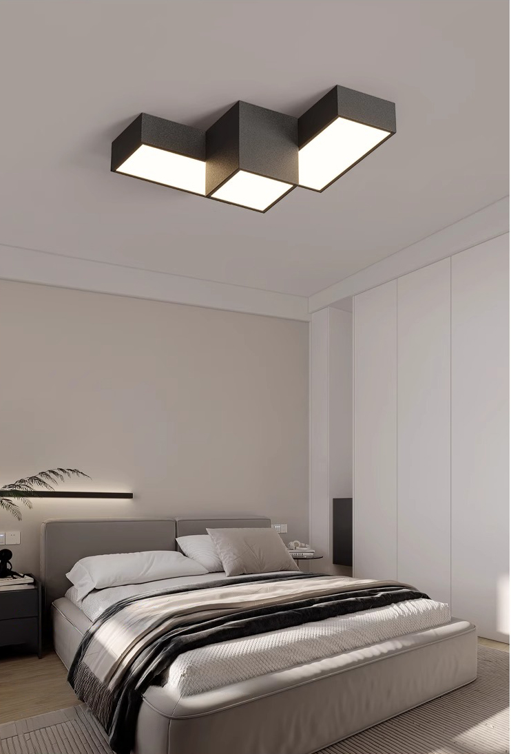 Bedroom Warm Soft Light Ceiling Lamp, Sleep-Friendly Lighting--TP-B9167-B