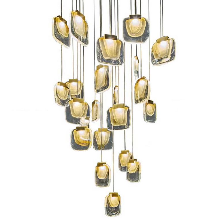 Flat Disk Ceiling Pendant with Hidden LED Light Source ----TP-B7689