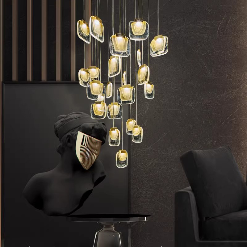 Flat Disk Ceiling Pendant with Hidden LED Light Source ----TP-B7689