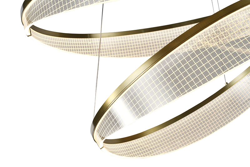 Art Deco Inspired Acrylic  Chandelier---TP-B9113-2