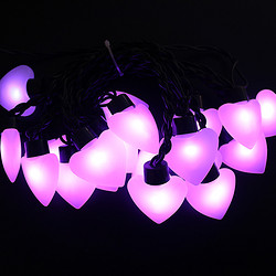 5m 20-lamp waterproof LED decorative color lights for wedding and Christmas