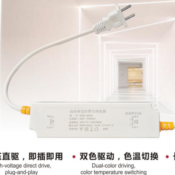 High-Voltage Direct-Drive CCT LED Strip Power Supply with Zero Voltage Drop over Long Distance