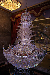 European-style,indoor,glass,crystal chandelier lamp